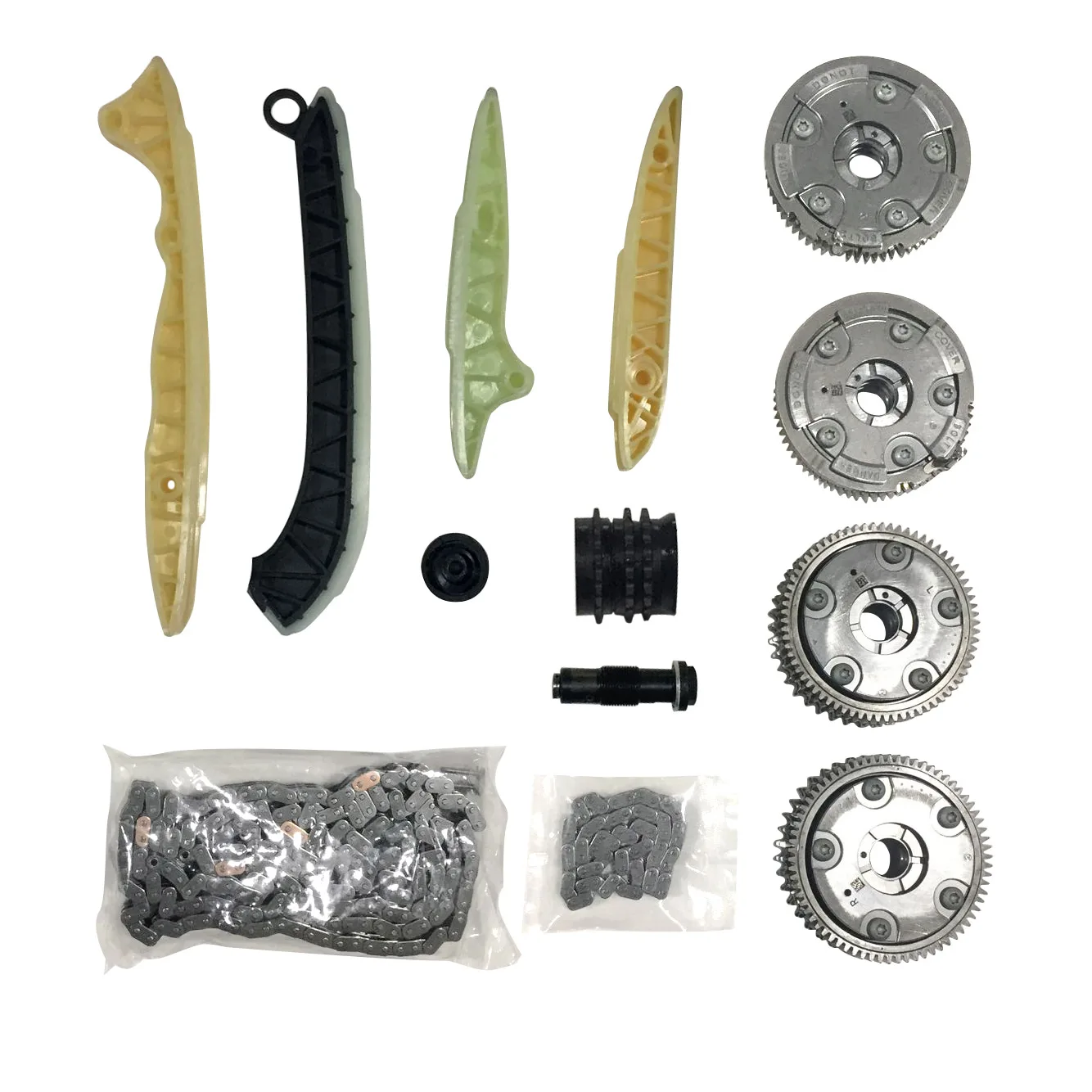 Timing Chain Kit for 05-17 Mercedes-Benz C230 C350 E350 ML350 S350 GL450 M272 V6 3.0L 3.5L DOHC