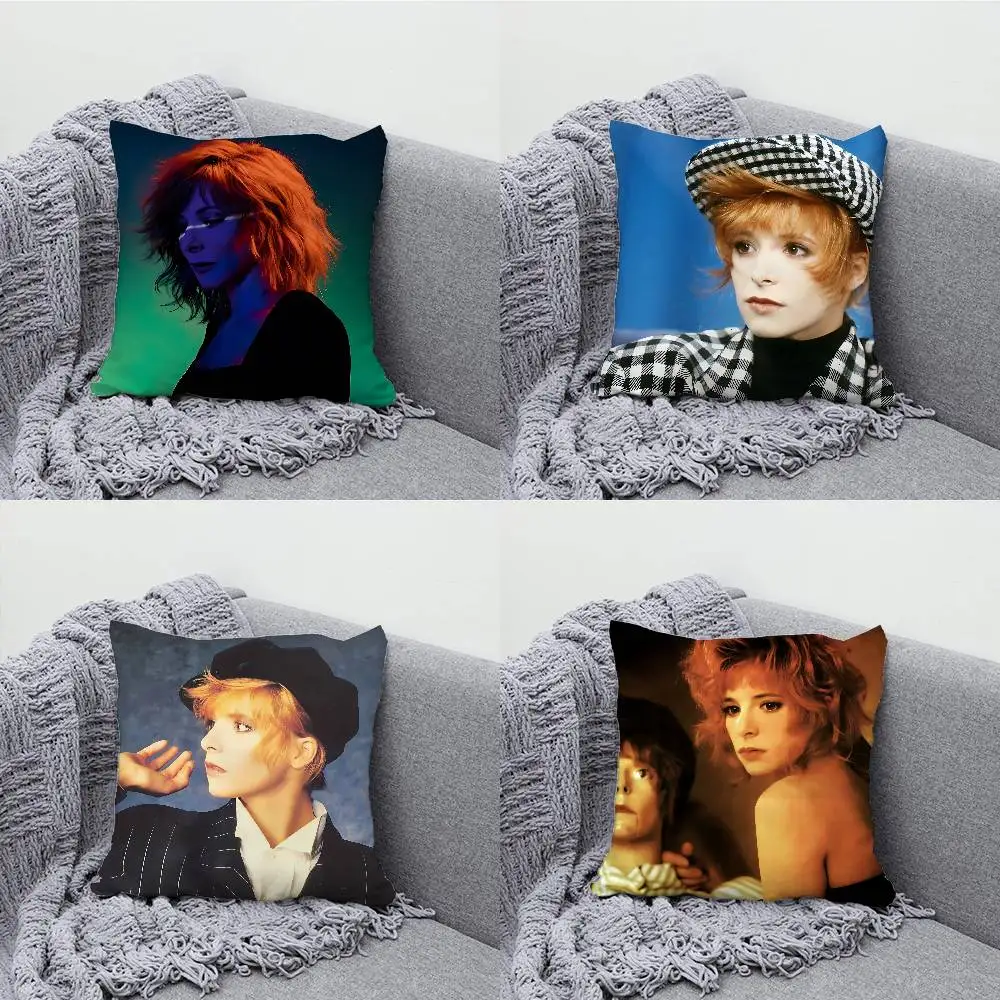 

M-Mylene F-Farmer Nevermore наволочка для декора дивана автомобиля офисная комната печать наволочка украшения и протектор