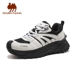 GOLDEN CAMEL Hiking Shoes Men and Women Casual Sports Shoes Outdoor Male Sneaker Non-slip Thick-soled Trekking Shoes for Men New