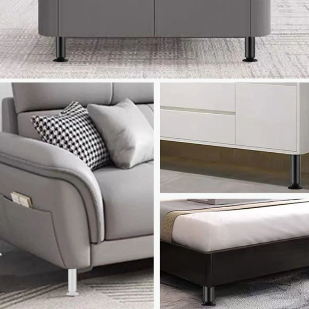 1pc Adjustable Height Furniture Support Leg, Dedicated for Bed Frame, Metal Adjustable Furniture Leg Suitable for Bed / Sofa / C image 5