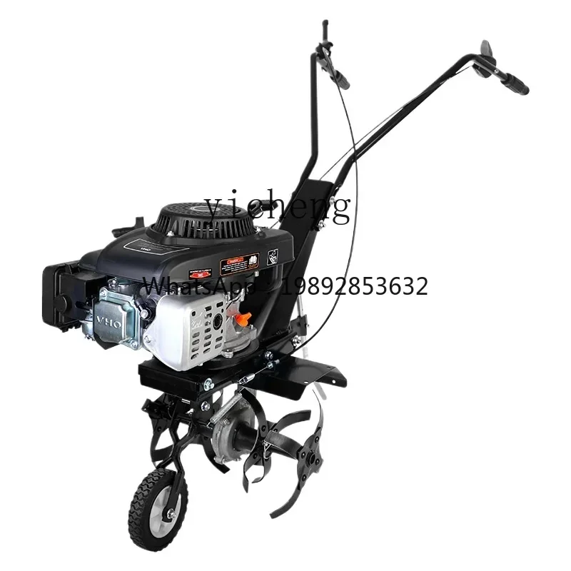 TQH micro tiller small trenching scarifier  multi-functional agricultural tiller orchard weeding and swirling machine