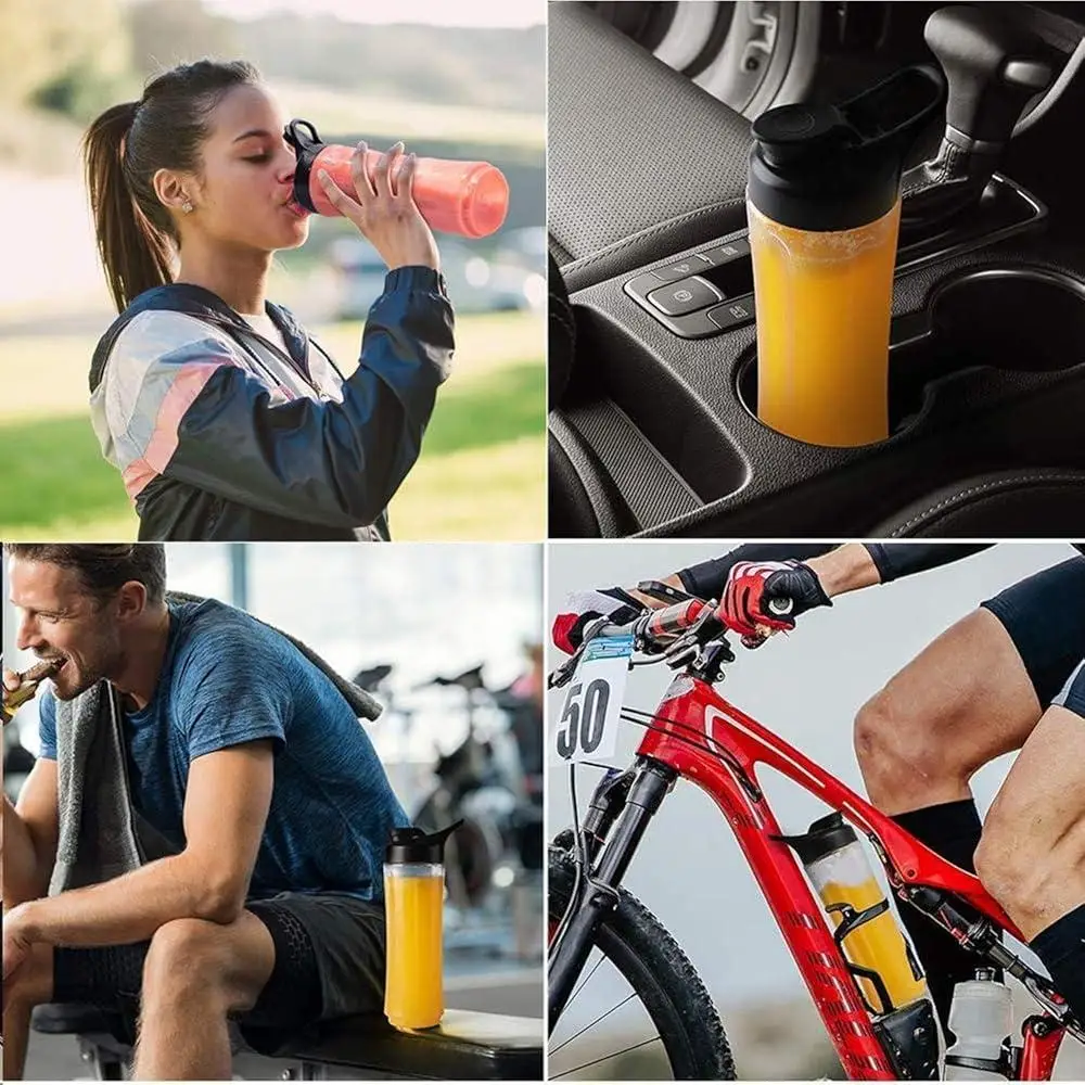 パーソナルブレンダー 350W 23000RPM 電動カウンタートップブレンダー ジュースシェイクとスムージー ミルクセーキ フルーツ 野菜 ドリンク アイス