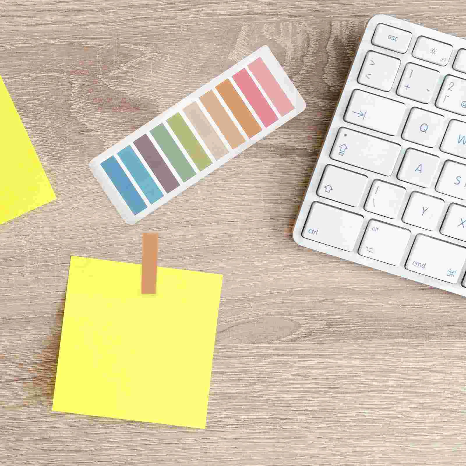Note Color 60 Index Stickers Self-adhesive Portable Handwritten Label Transparent Tabs