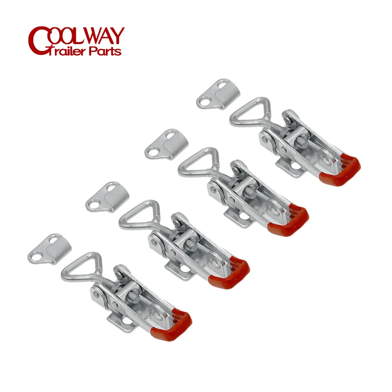 4 PCS Over Centre Medium Trailer Toggle Overcentre Latch Fastener UTE RV Parts Camper Accessories Caravan Components