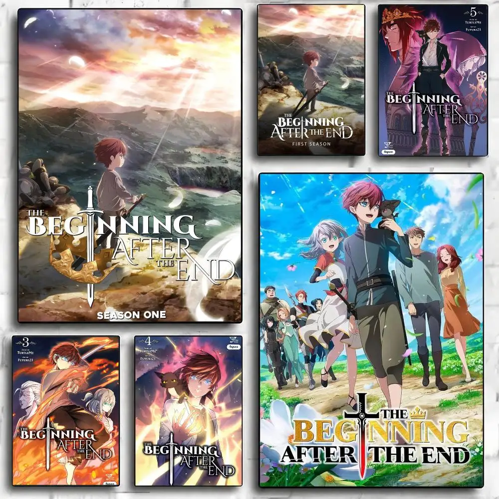 anime T-The Beginning After the End-D Painting Calligraphy Nature Inspired Artwork for Living Room  Home Decoration
