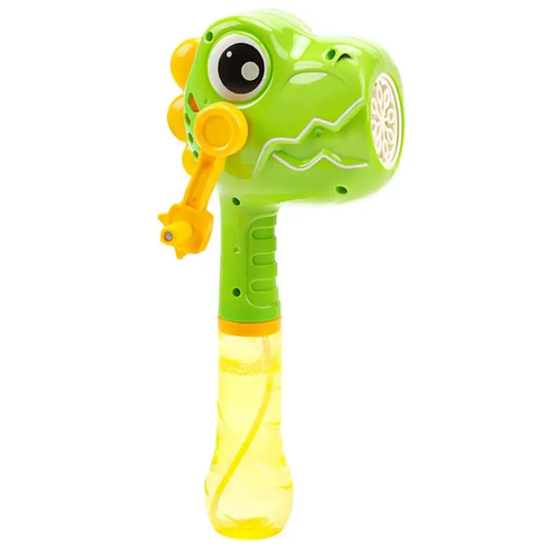 Manual Bubble Blower Bubble Wand Multiple Holes Blowing Toy Party Favor Cartoon Design Bubble Wand With Solution Summer Toy For