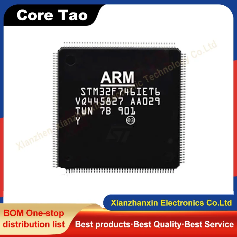 

1PCS/LOT STM32F746IET6 STM32F746 746IET6 QFP176 Microcontroller chips in stock