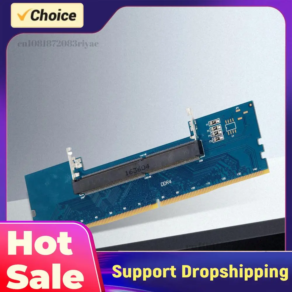 

Адаптер-коннектор для подключения оперативной памяти DDR4 для ноутбуков к настольным ПК, 3200/2666/2400/2133 МГц, 4-слойный адаптер для настольной памяти