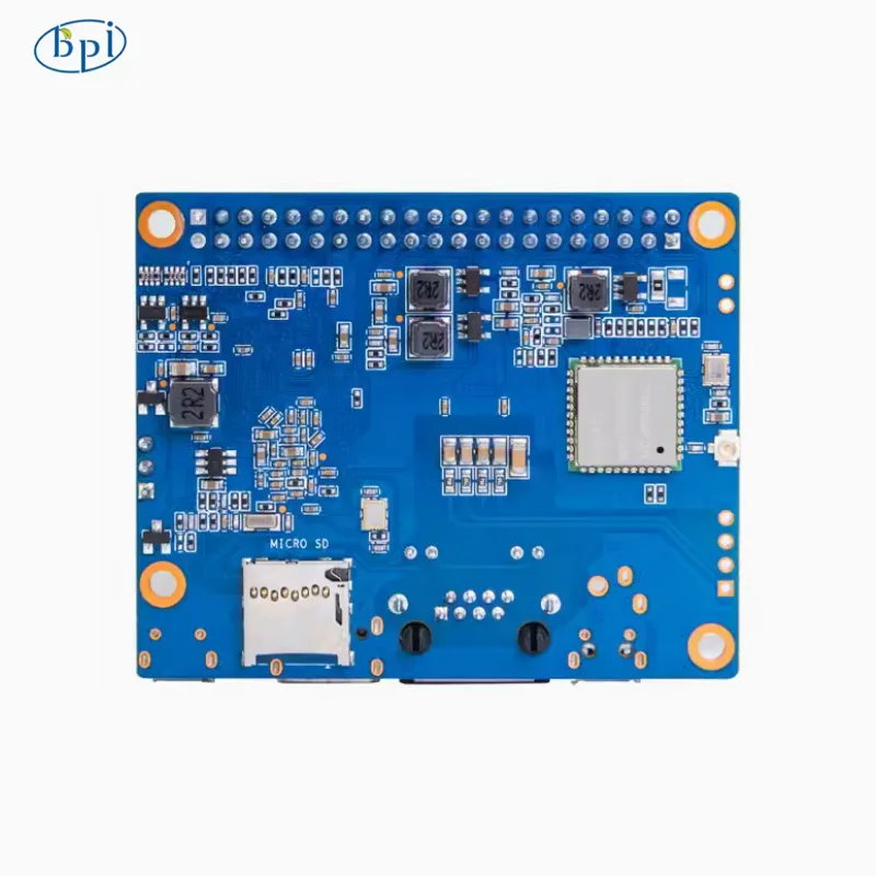 Banana Pi BPI-P2 Zero, Allwinner H3 Quad-core,Cortex-A7,512M DDR3 8G eMMC, supporta l'alimentazione di rete PoE