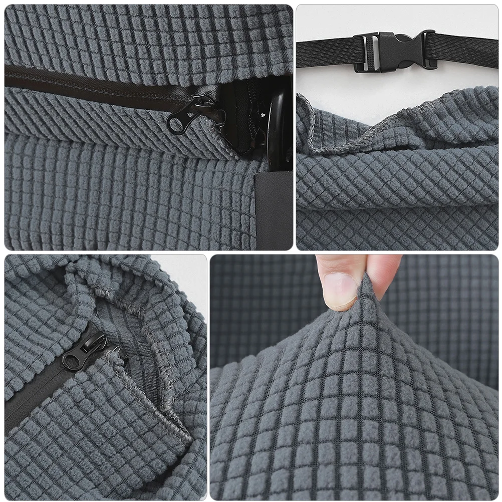 

1 set Elastic Chair Protector Stretch Covers Gaming Office Computer Armrest Chairs Slipcovers Washable Foldable Easy Clean