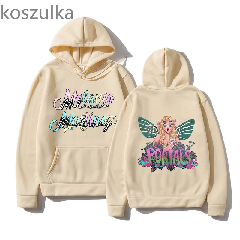 Melanie Martinez Heren Sweatshirt Brief Afdrukken Hoodies Fleece Oversized Truien Mode Unisex Streetwear Kleding met lange mouwen