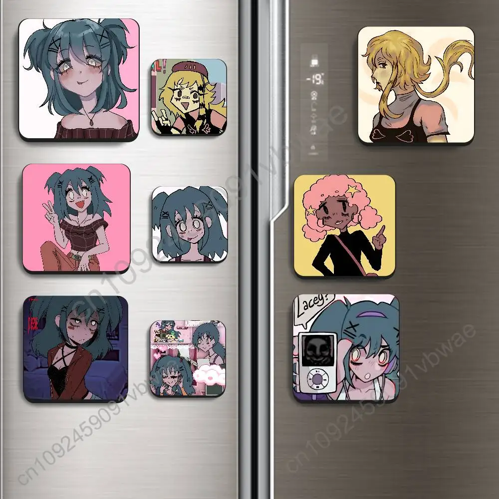 

Maisie Jay CP Lacey Games Magnetic Sticker Fridge Magnets No Falling Off Fit for Refrigerators All Metal Surfaces Home Decor