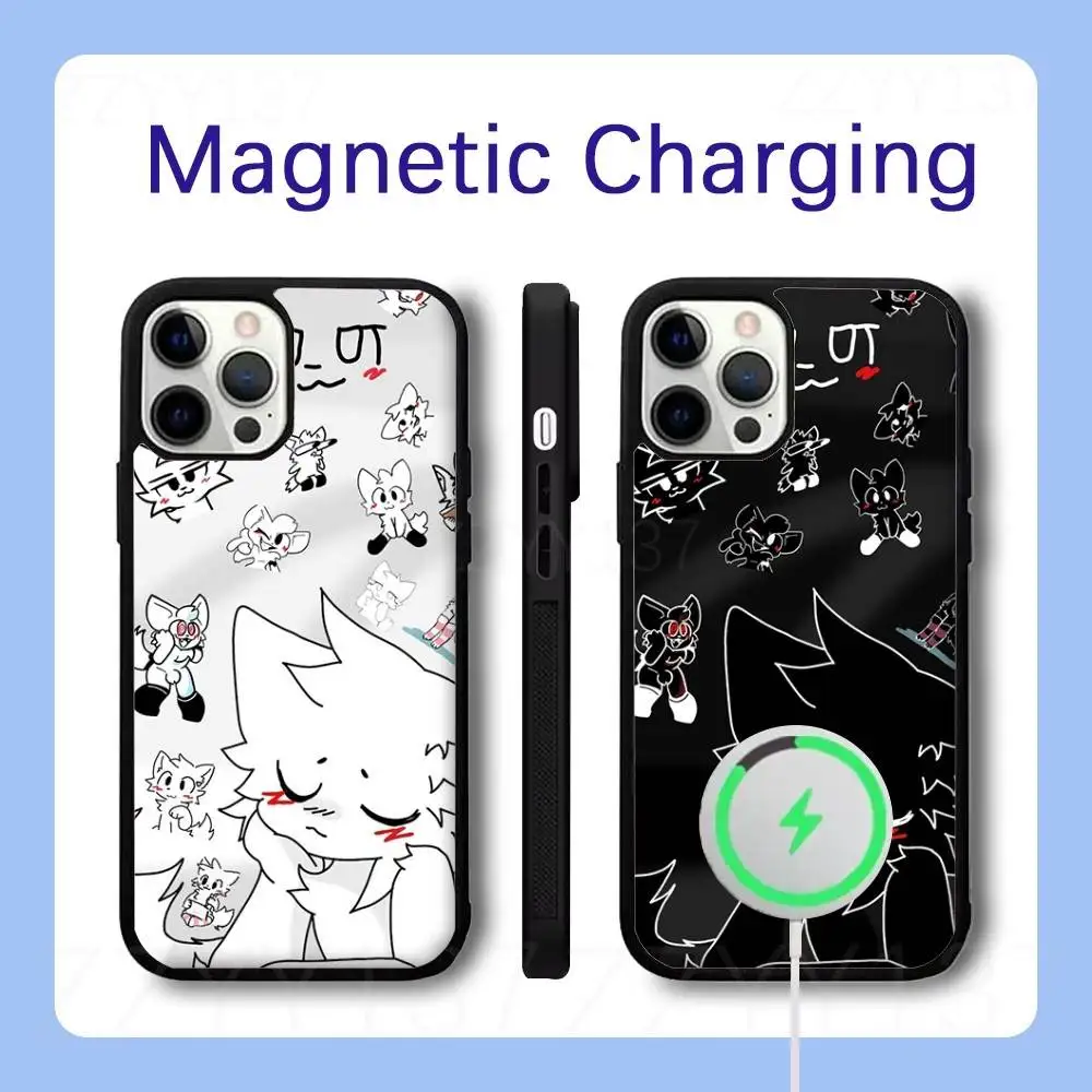 

Boykisser Cat Phone Case For iPhone 17,16,15,14,13,12,11,Pro,Max,Plus,Air,Mini,SE Magsafe Magnetic Wireless Charging