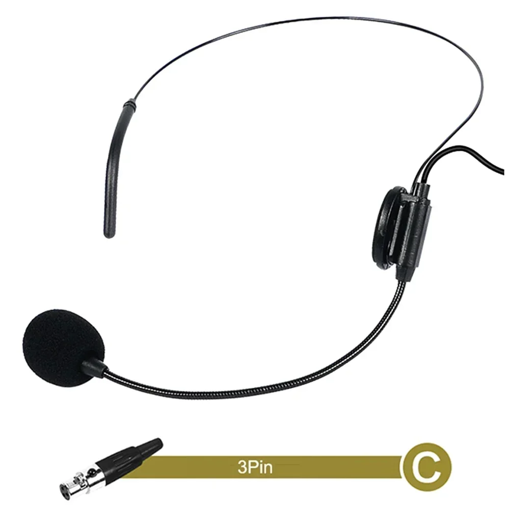 Lecture Microphone 3.5mm Headset Microphone For Meeting Clear Sound Recording Flexible Microphone Nylon Braided Wire