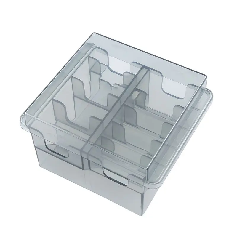 

A33F Trend Grid Base Storage Box For 8Pcs Hair Clipper Trimmer Limit Comb Guide Comb Barber Tool For Wahl Guide Combs