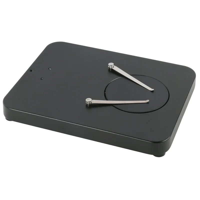 Imagem -05 - Base de Mesa de Metal 380*260 mm Suporte de Mesa de Trabalho para Microscópio Binocular Trinocular Estéreo Furos de Montagem de 10 mm