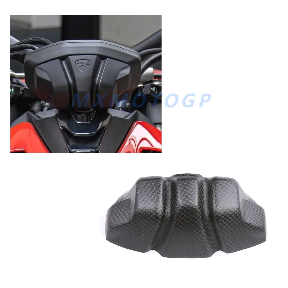 

For Ducati Streetfighter V2 Modified 3K Carbon Fiber Front Guard Cover Front Fairing Motorcycle Accessories 2021 2022