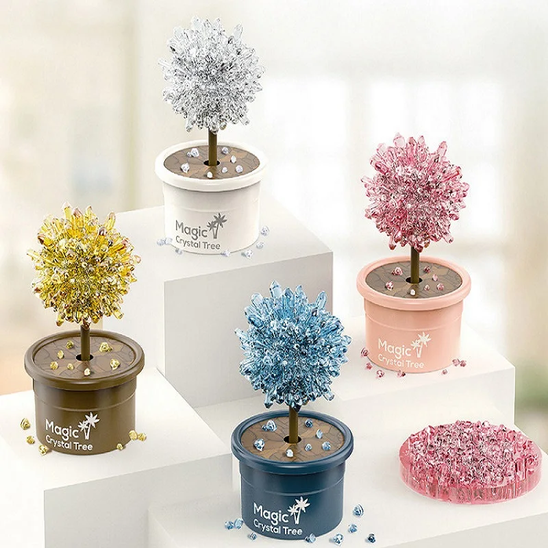

Crystal Planting Magic Tree Small Science Experiment Primary School Diy Handmade 3-6 Years Old Children's Gift Craft Toys