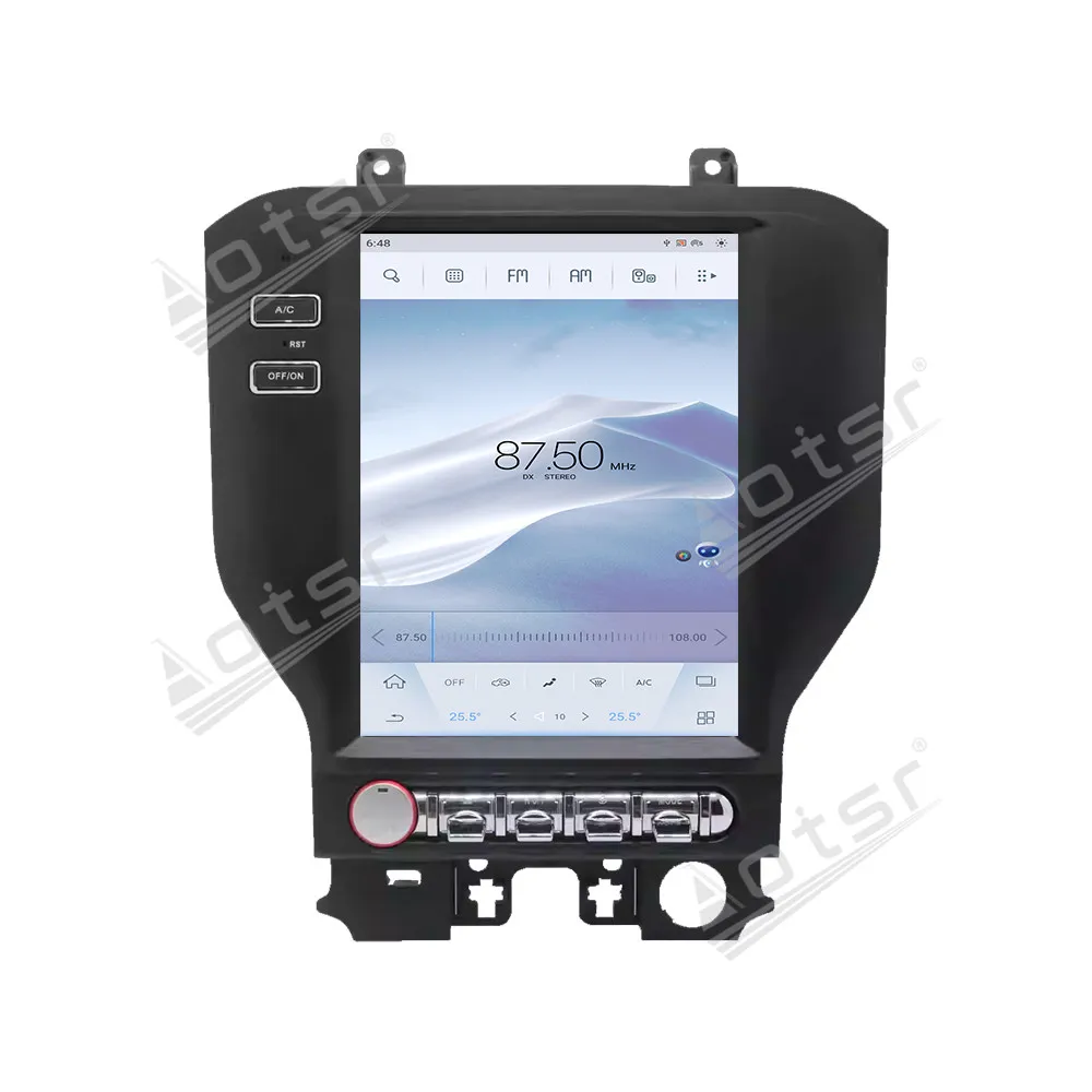 

10,4 дюйма для Tesla Style Android 13 Автомобильное радио для Ford Mustang 2014 2015 2016 2017 2018 2019 2020 2021 Navi Мультимедийный карплей