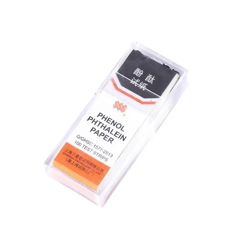 Phenol Phthalein Paper For Chemical Laboratory Ammonia Detection Phenolphthalein Test Paper 1000 Test Strips