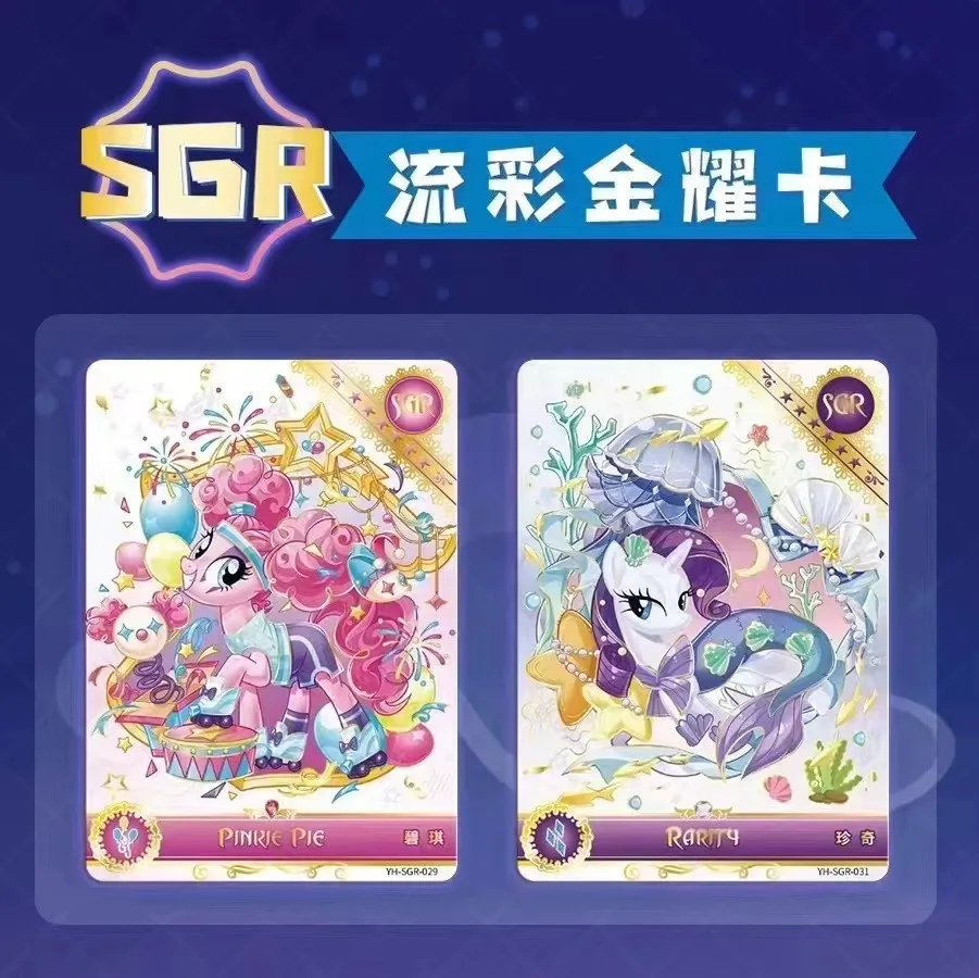 Wholesale New My Little Pony Cards 30th Anniversary Limited Friendship Eternal Card Rare SC SGR Cards Toy Gift Princess Card