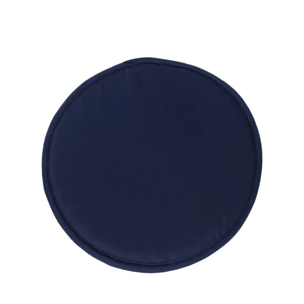 Soft 30cm Round Chair Pad Sponge Washable Circular Stool Cushion Solid Color Seat Pad For Home Office