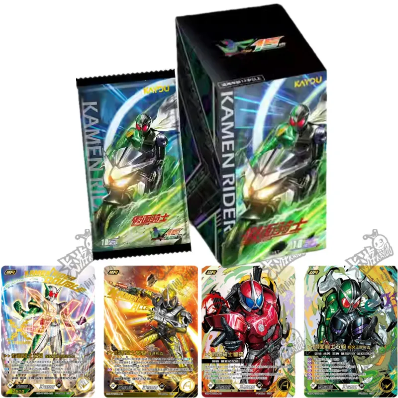 KAYOU Masked Rider Card Kamen Rider 15th Anniversary Anime Peripheral Fun Special Package Collection Card Children Toys Gifts