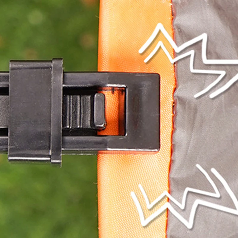 10/20/30 pcs outdoor tent, canopy, windproof fixing clip, hanging clip, suspension buckle, plastic clip view 6