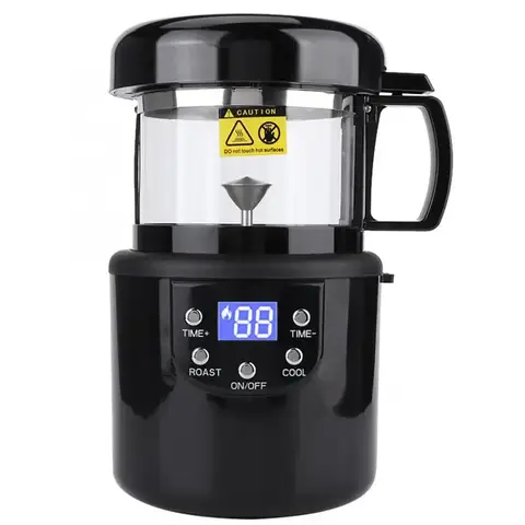 1400W CE/CB 홈 커피 로스터 전기 미니 연기 없음 커피 콩 베이킹 구이 기계 110-240V Best5