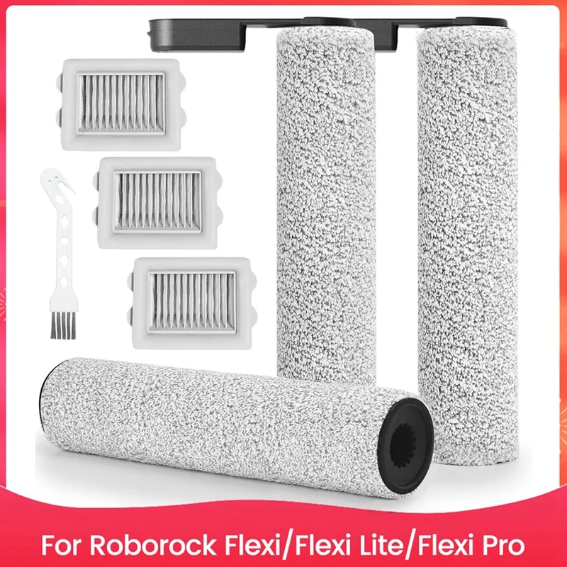 

Roller Brush Hepa Filter For Roborock Flexi/Flexi Lite/Flexi Pro Wet/Dry Vacuum Cleaner Accessories Replacement Parts