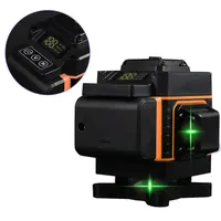 12-line 3D level meter green light ultra-bright wall sticker 16-line high-precision laser infrared strong light projection line