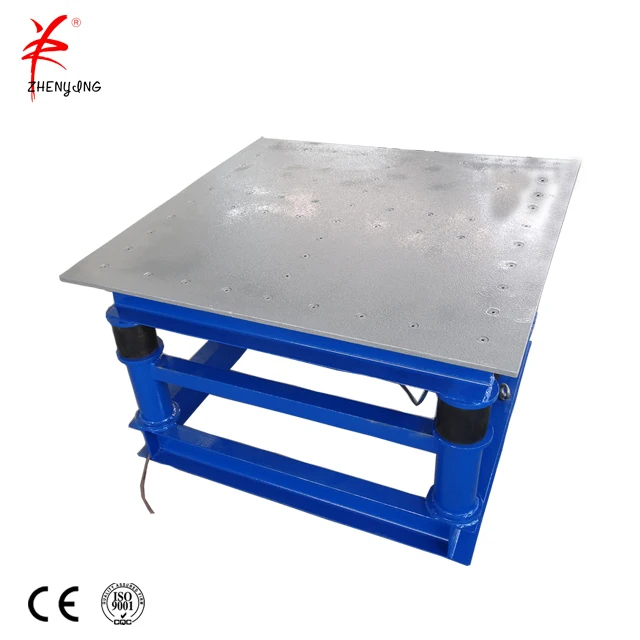 

Industrial Vibration Platform Customized Vibrating Table For Concrete Moulds Machine