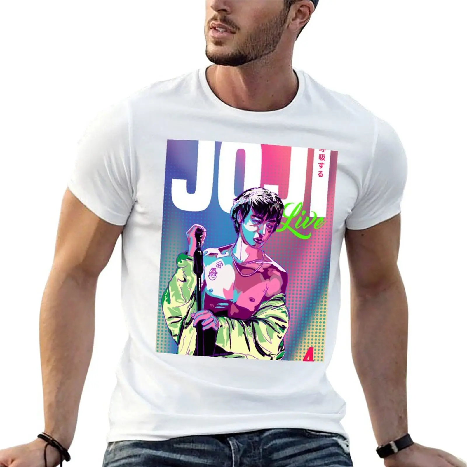 

Breathe Joji Live T-Shirt t shirt men 100% cotton luxury brand man t shirt graphic T-Shirt