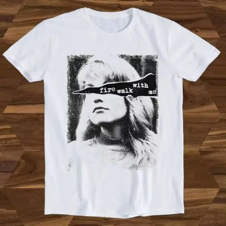 Vintage Y2k Streetwear Klassisches TV-Drama Twin Peaks Stills Bedrucktes T-Shirt für Männer und Frauen, Locker Geschnitten, Neues Print-T-Shirt Unisex – Detail 9