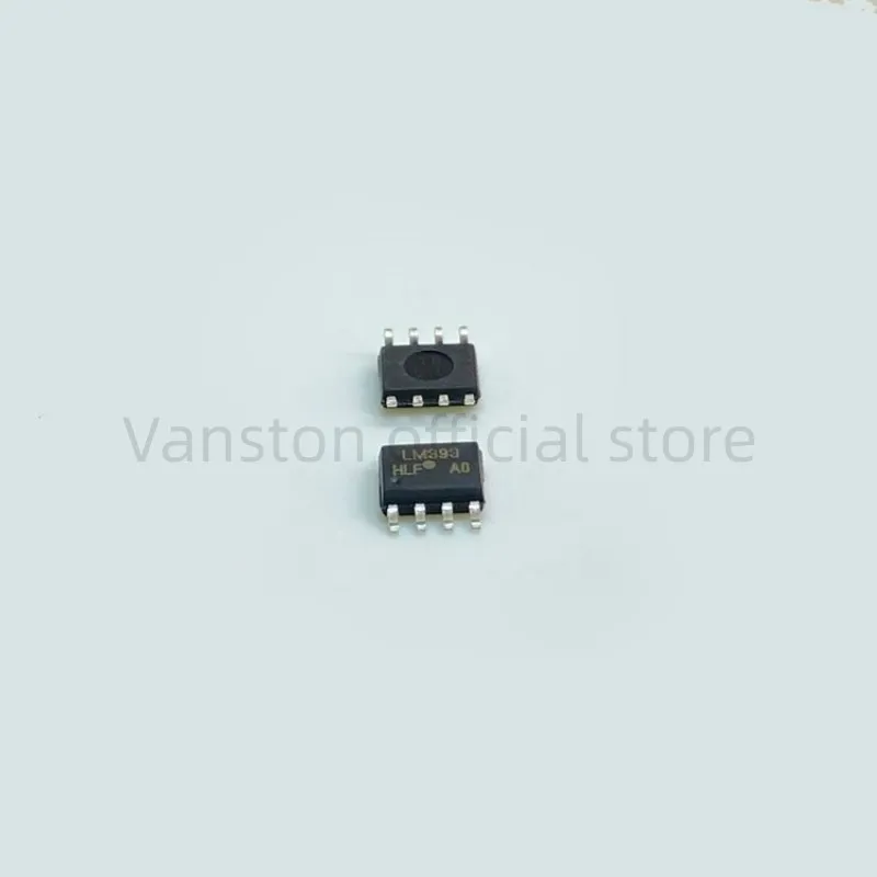 10pcs  LM393DR SMT SOP-8 LM393 Low Power Voltage Comparator LM393D Chip New Original