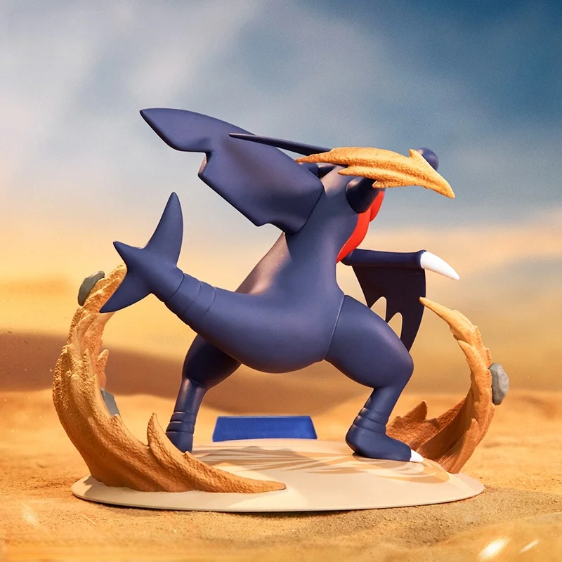 Original Genuine Pokemon Anime Action Figures Gardevoir Garchomp Collect Doll Tabletop Decorations Model Toys Birthday Gifts