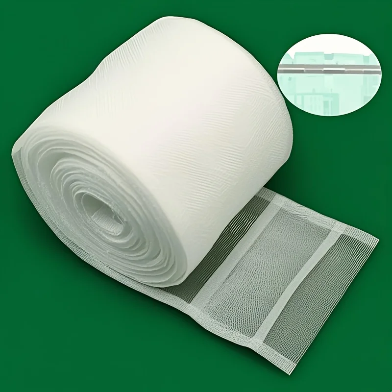 A Roll of Modern Style Nylon Plaid Tape,Hook Cloth Strap,Used for Making Home Decorations,Hotel Decoration,Curtain Accessories
