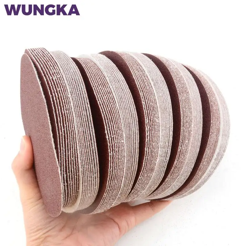 Lixadeira Disco de Lixa de Papel de Polimento Disco 40 3000 Ferramentas Abrasivas para Grãos de Lixadeira 20 Peças 125 mm