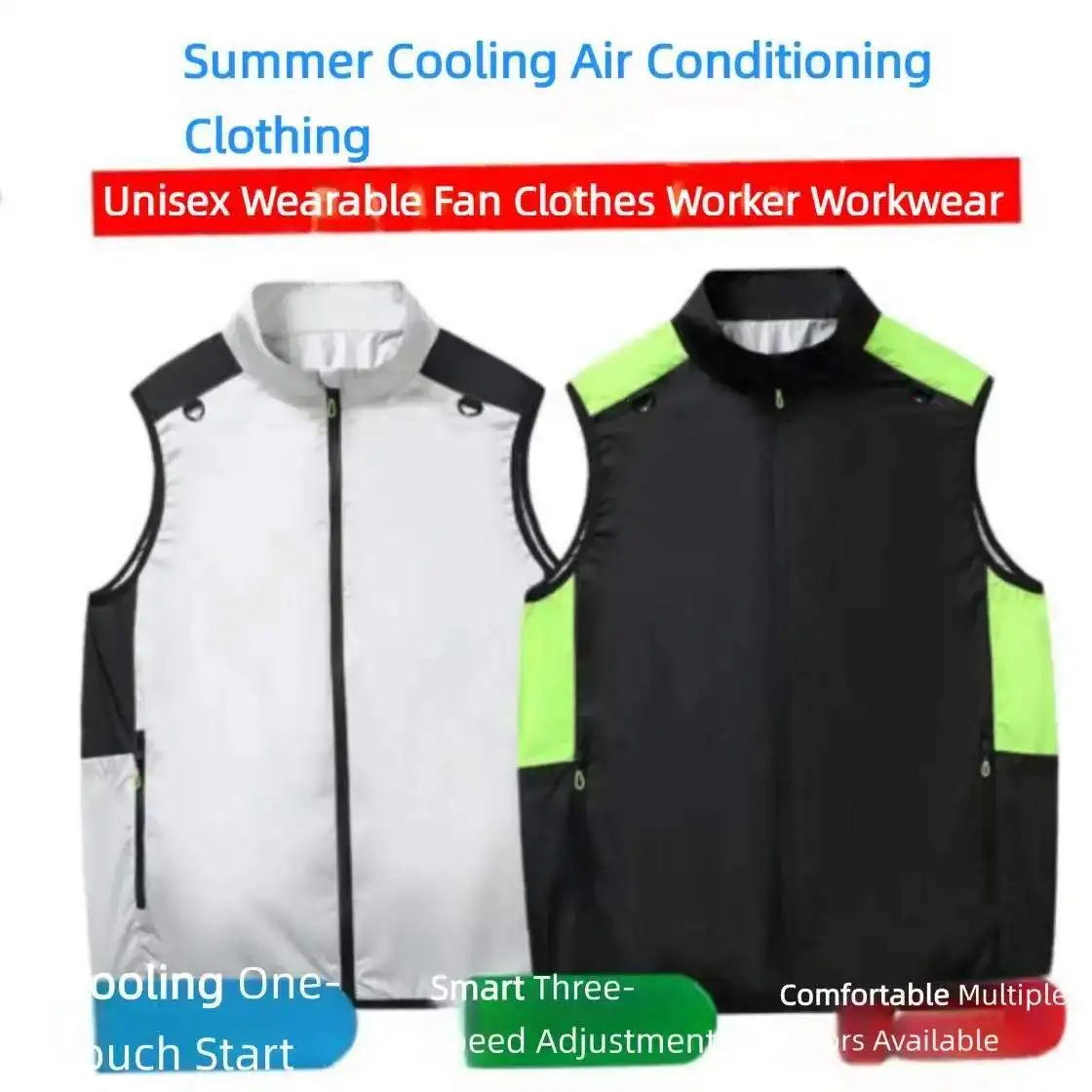 

Летняя новинка: охлаждающий жилет для работы на открытом воздухе