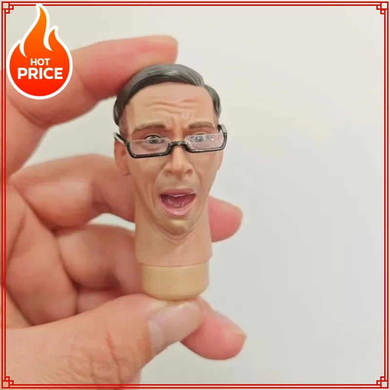 

1/6 Scale Male Soldier Fashion Glasses Plastic Half-frame Goggles Model Toys for 12inch Action Figures Scene Props in Stock