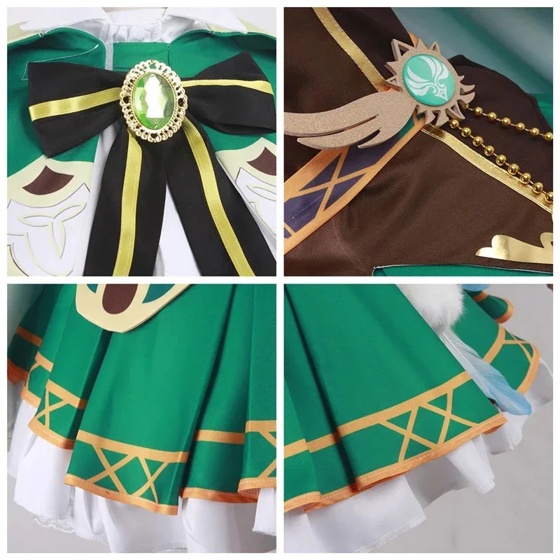 

Новый костюм Genshin Impact Venti для косплея, аниме Barbatos, платья, плащ, униформа на Хэллоуин, игровой костюм Wendi, карнавальная стоимость ☆ ★ ☆ ★ qq