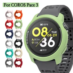 Watch Case For COROS PACE 3 High Quality Soft Silicone Cover Anti Scratch Protective Shell Watch Decoration Accessories