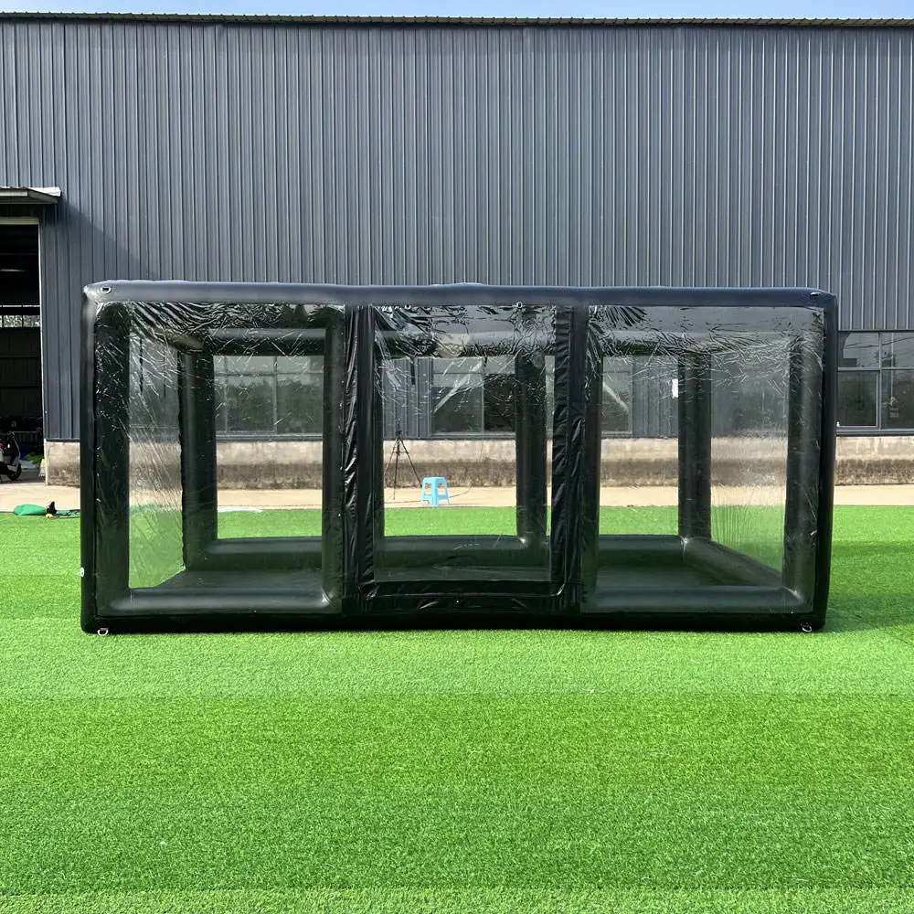 Airtight PVC Inflatable Car Capsules Cover Storage Air Sealed Inflatable Car Garage Bubble Tent Carport for Parking