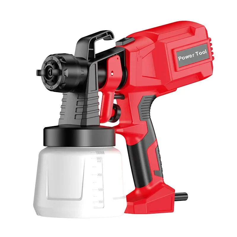 1000ML Electric Spray Gun 550W High Pressure Electric Paint Sprayer Detachable Sprayer Portable Wall Coating Airbrush Power Tool