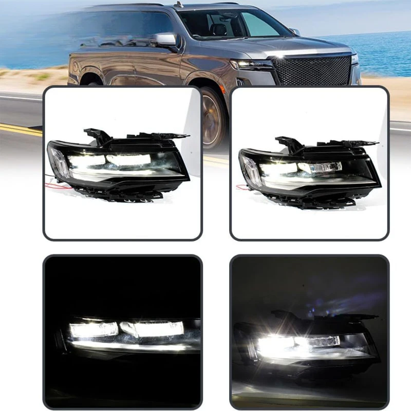 Applicable to Escalade LED Daytime Running Light Headlight Accessories 2021-2023 Models 84950143 84950142 Cross-Border