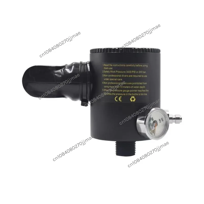 

0.5L Oxygen Cylinder Submersible Equipment Breathing Oxygen Tank Breather Valve Head