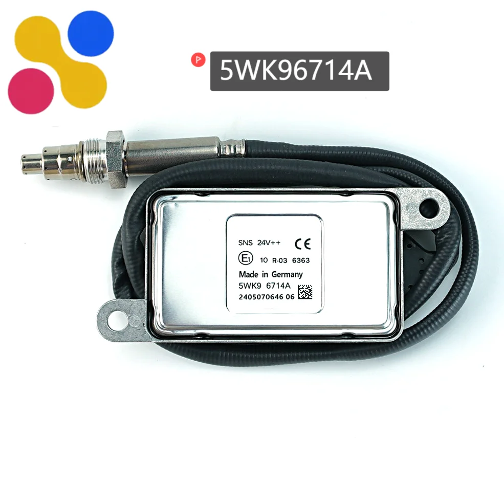 

5WK96714A NOx Sensor High Performance Nitrogen Oxygen Sensor For Cummins for Uninox Truck Part 5WK9 6714A 2405070646 06