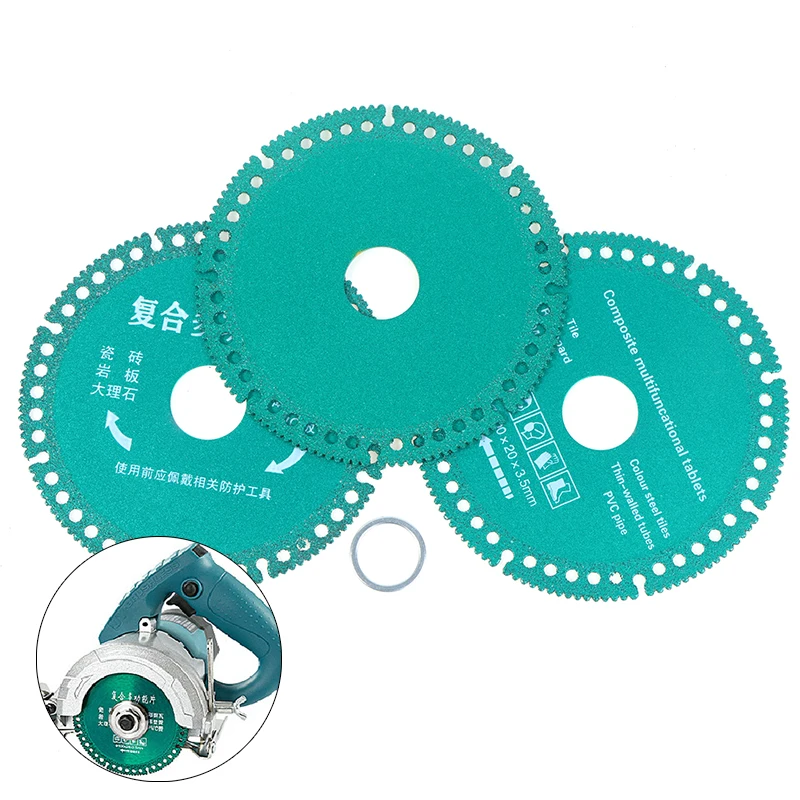 

100mm Ultra-thin Saw Blade Ceramic Tile Glass Cutting Disc For Angle Grinder Tool