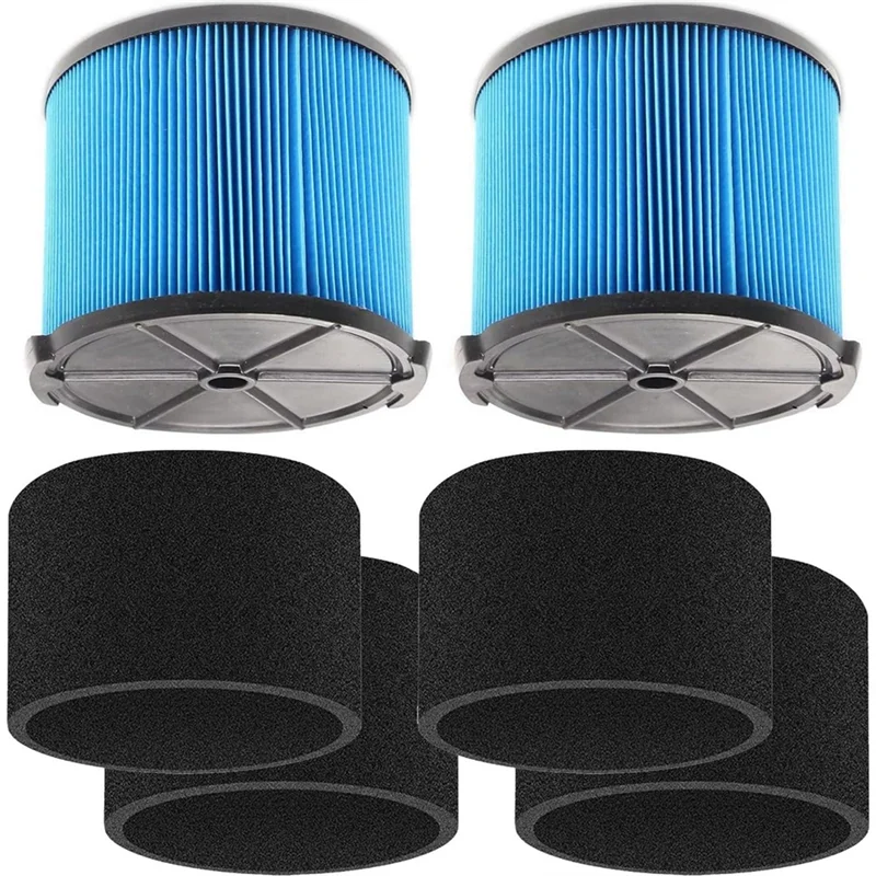VF3500 Filter Foam for 3-4.5 Gallon Wet Dry Vacuum WD3050 WD4070 WD4080 WD4522