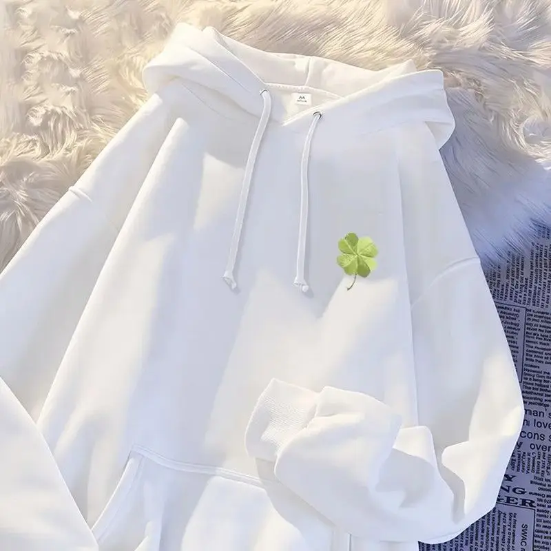 Printed Kids Hoodie Boys Girls Autumn Winter Thick Pullover Teen Student Casual Sweatshirt Warm Tops